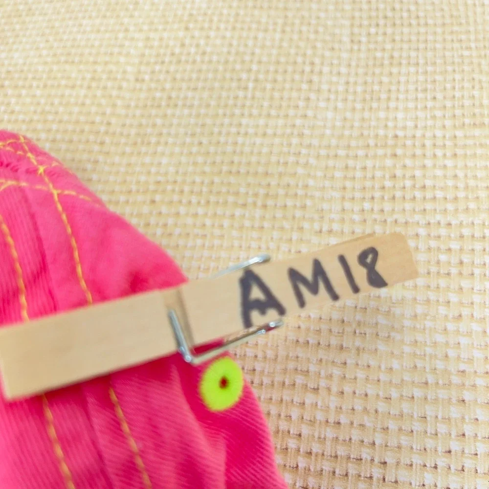 Vintage Nike Hat Cap Strap Back Youth Kids‎ Boys Girls 90s Y2K Pink Neon Yellow